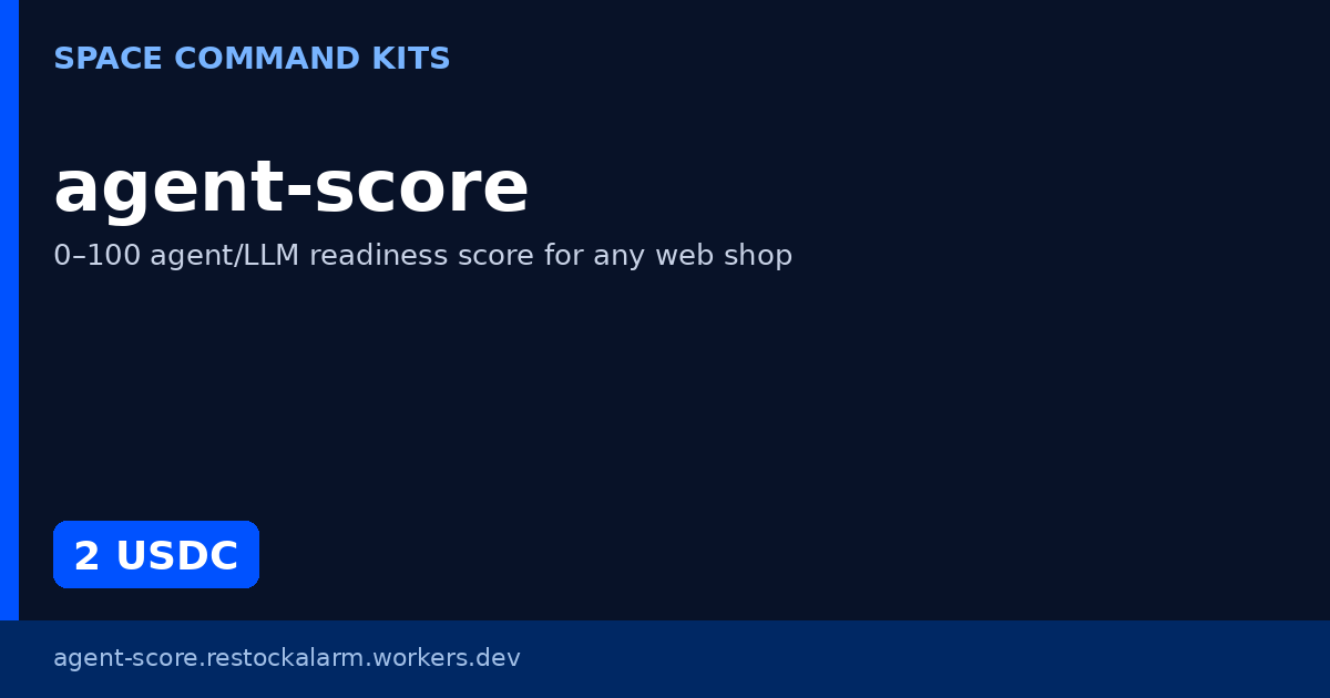 OG preview for agent-score
